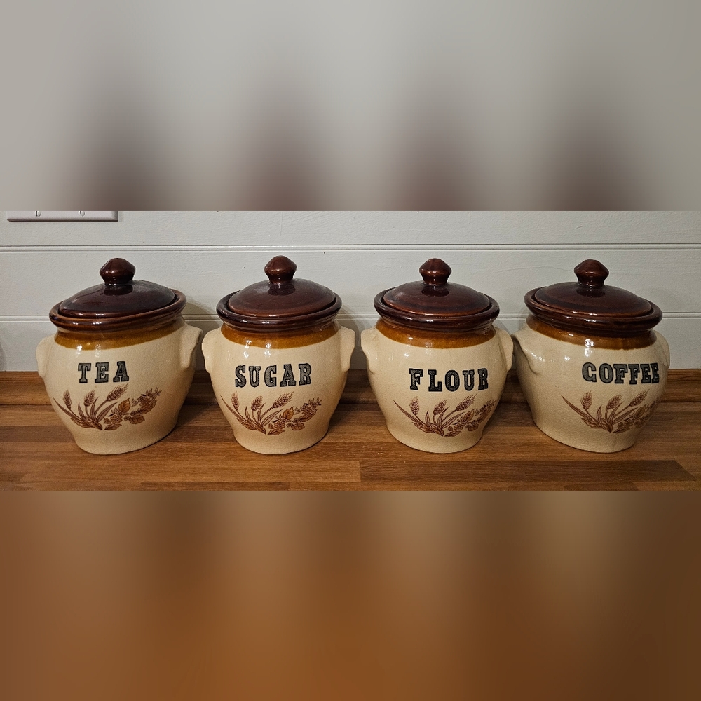 Vintage Canister Set